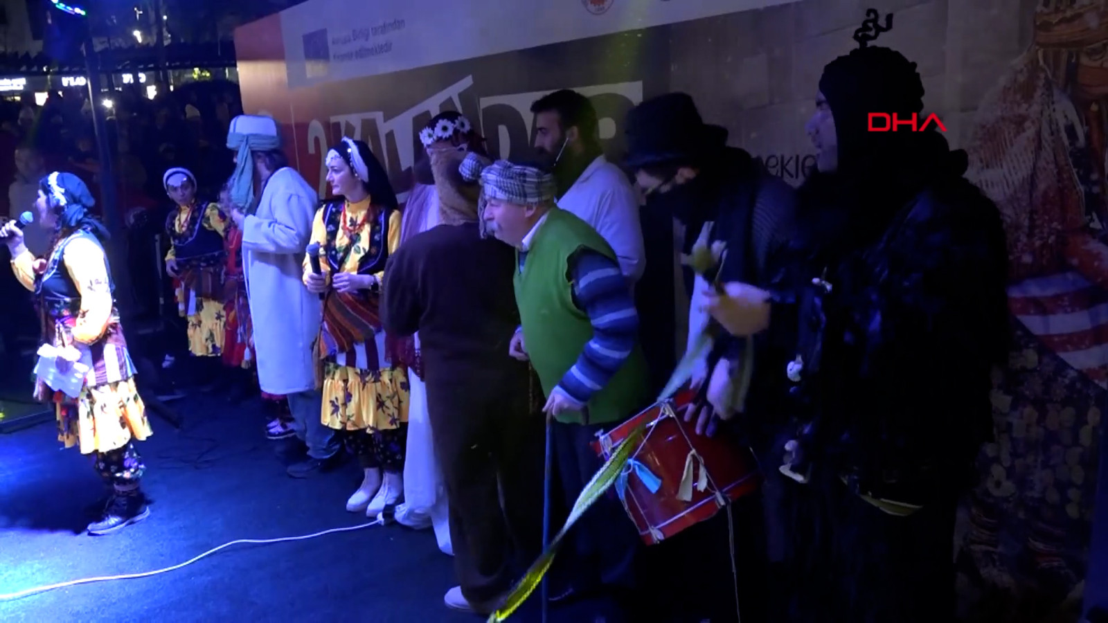 Trabzon'da coşkulu "Kalandar" kutlaması