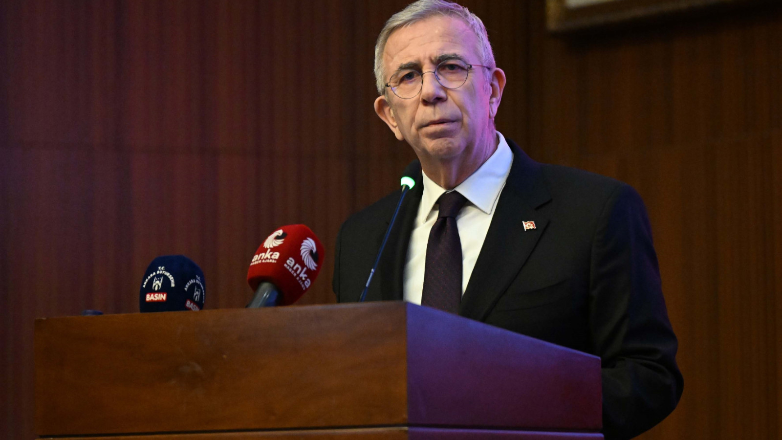 ABB Başkanı Mansur Yavaş'tan su krizine ilişkin açıklama