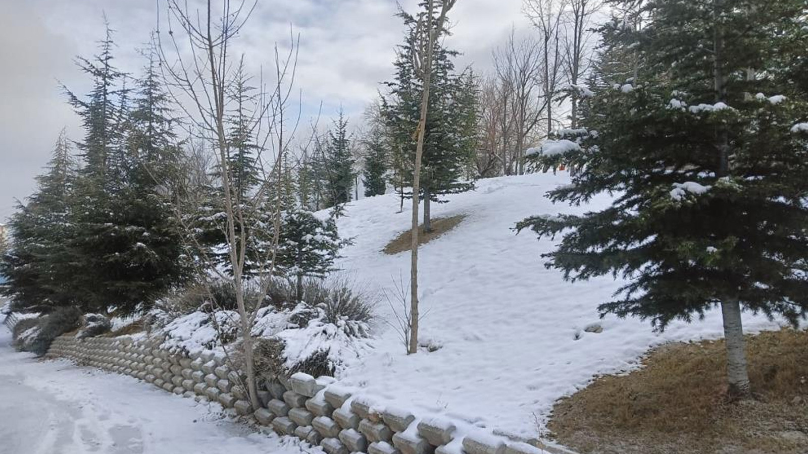 Ankara güne karla uyandı