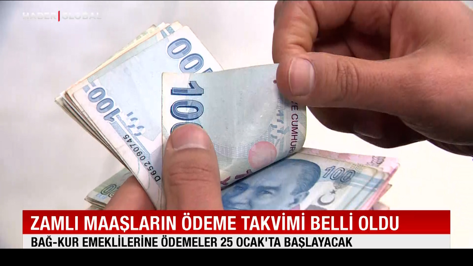 Zamlı maaşlar ödenmeye başlıyor