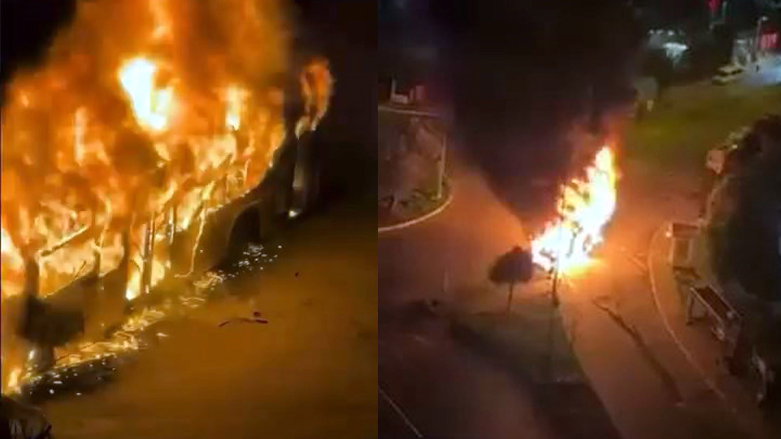 Avcılar’da İETT otobüsü alev topuna döndü