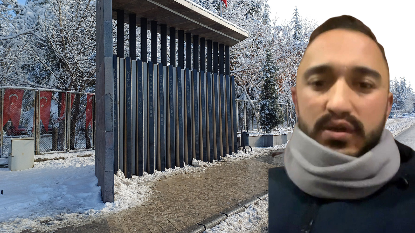 Gazi olduğu durakta canına kıydı!