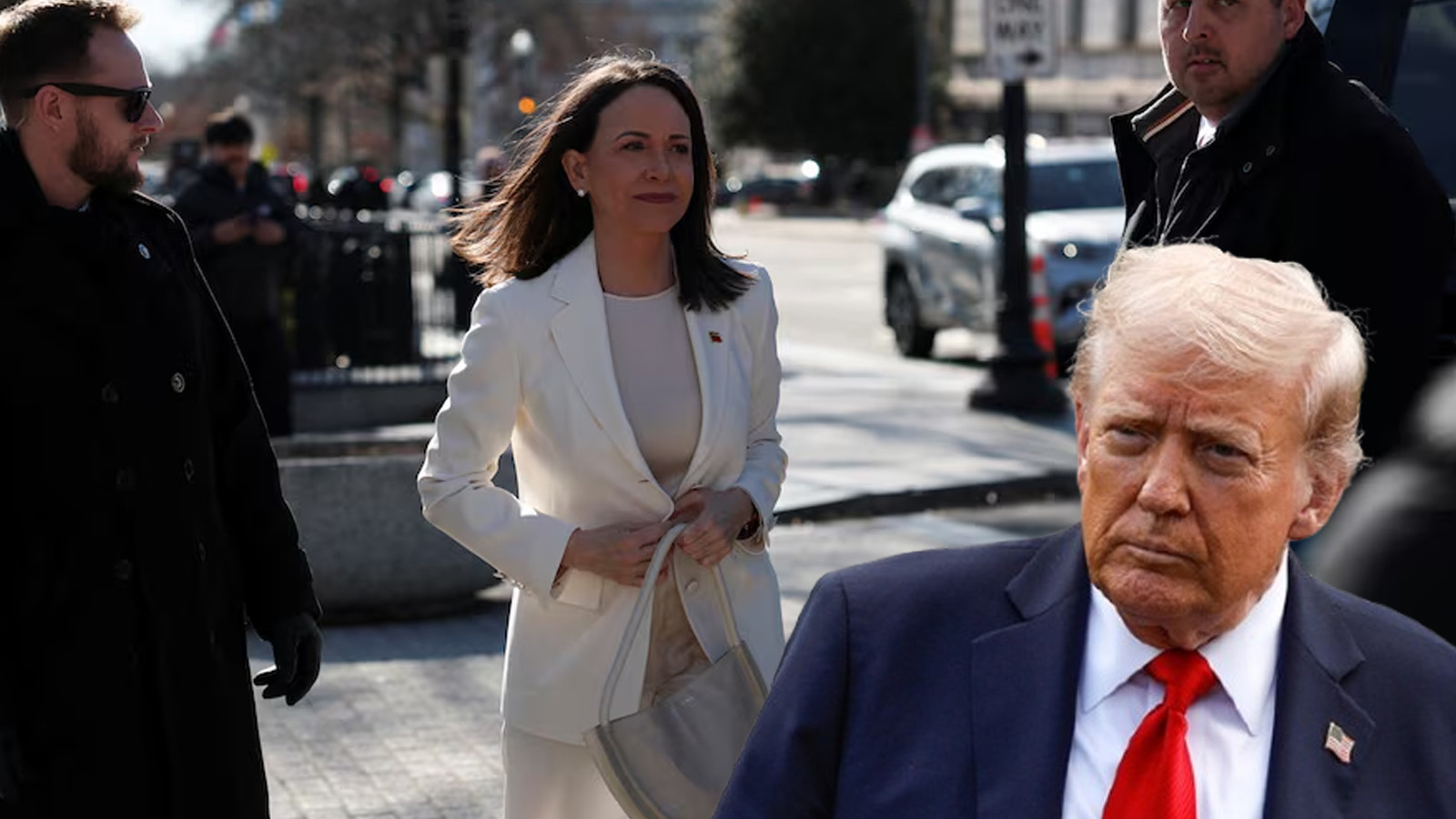 ABD Başkanı Trump, Machado ile görüştü: "Nobel Barış Ödülü'nü takdim ettim"