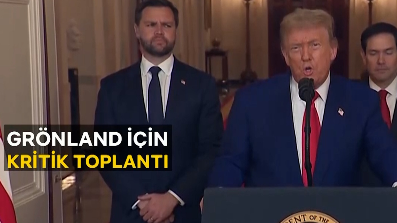 Beyaz Saray'da kritik Grönland toplantısı