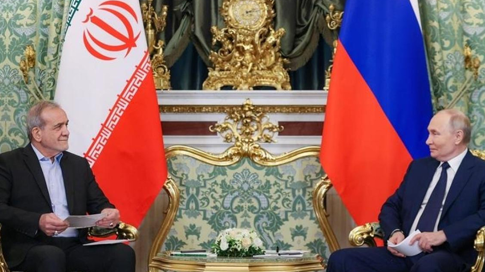 Kritik temas... Putin ve Pezeşkiyan bölgedeki gerginliği görüştü