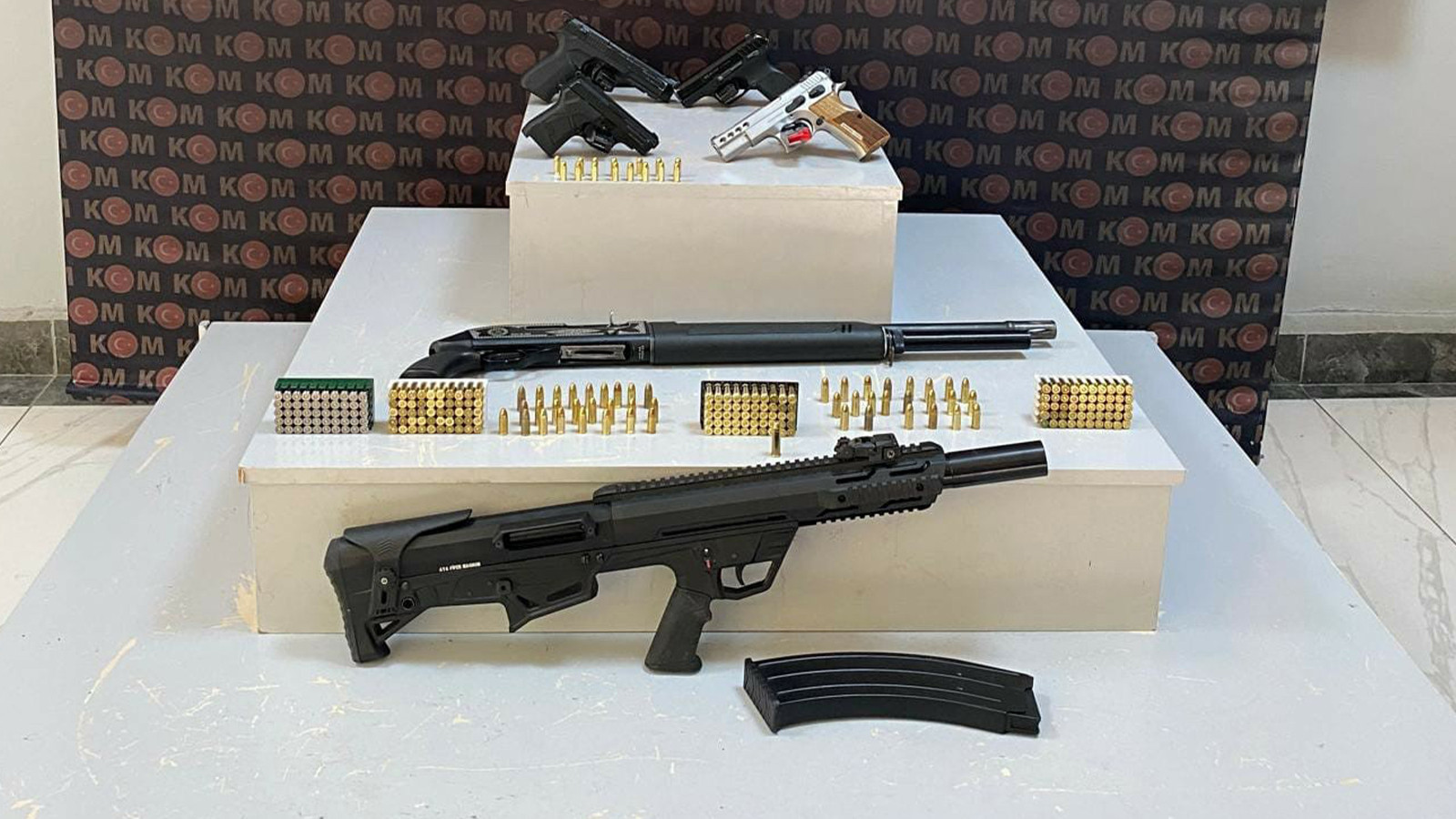 Sosyal medyadan silah paylaşımı yapan 6 kişi gözaltı alındı