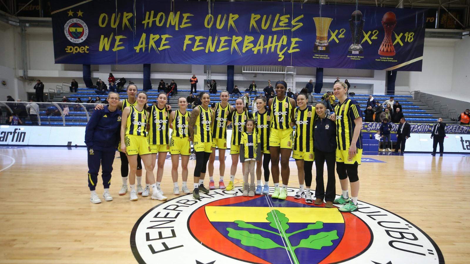 Fenerbahçe Opet'ten 86 sayı farklı galibiyet