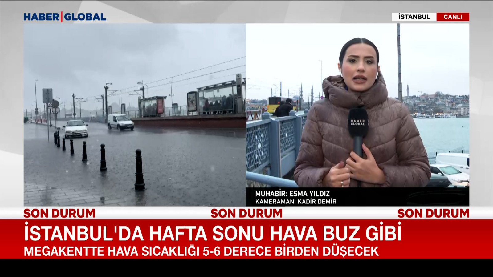 İstanbul'a kar geri geliyor!
