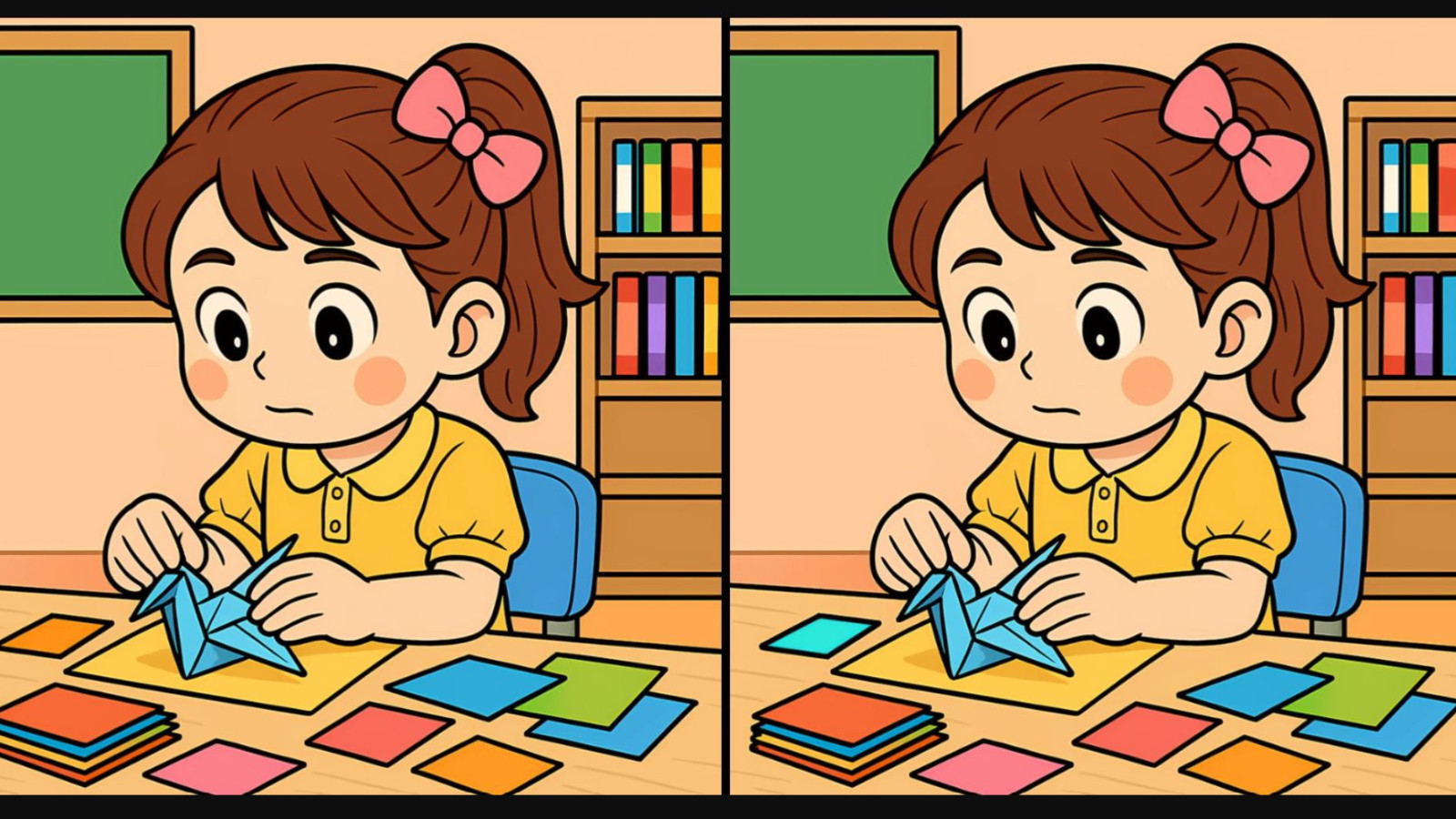 İki resim arasındaki 3 farkı bulan dahi sayılıyor