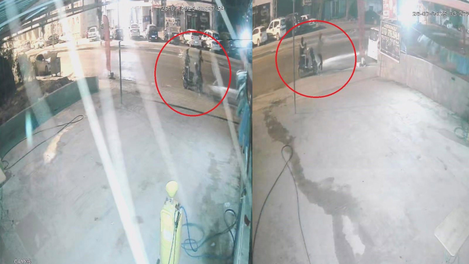 Motosikletle gelip, iş yerini pompalı tüfekle kurşunladılar