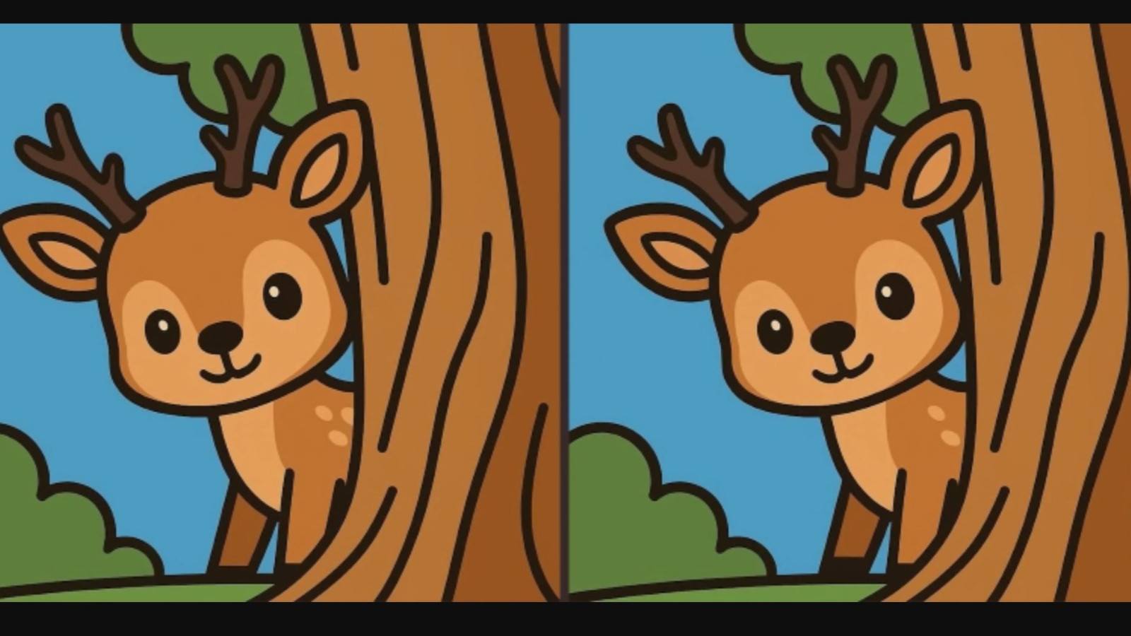 İki geyik arasındaki farkları sadece dahiler buldu