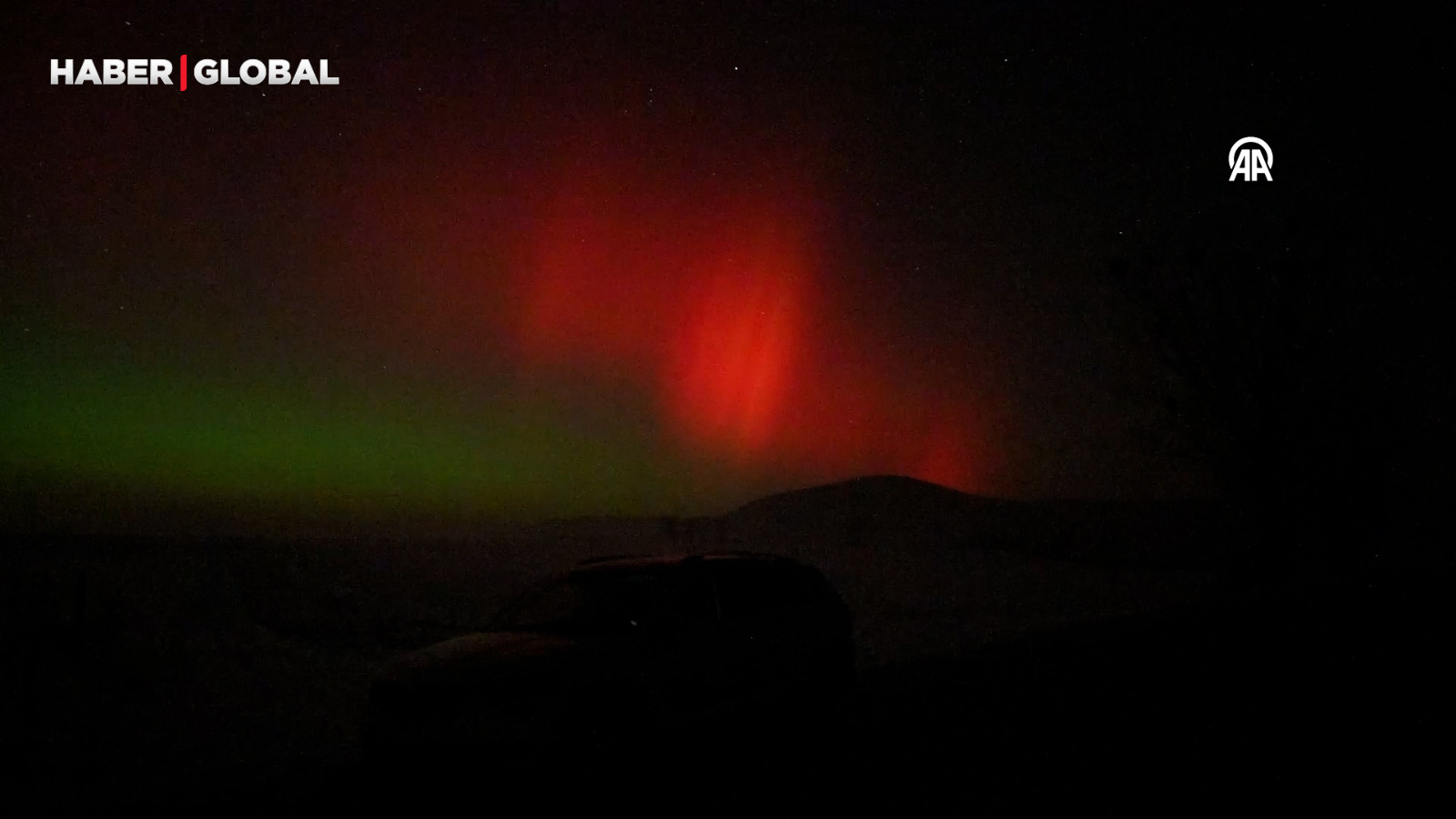 Macaristan'da Kuzey Işıkları gözlemlendi