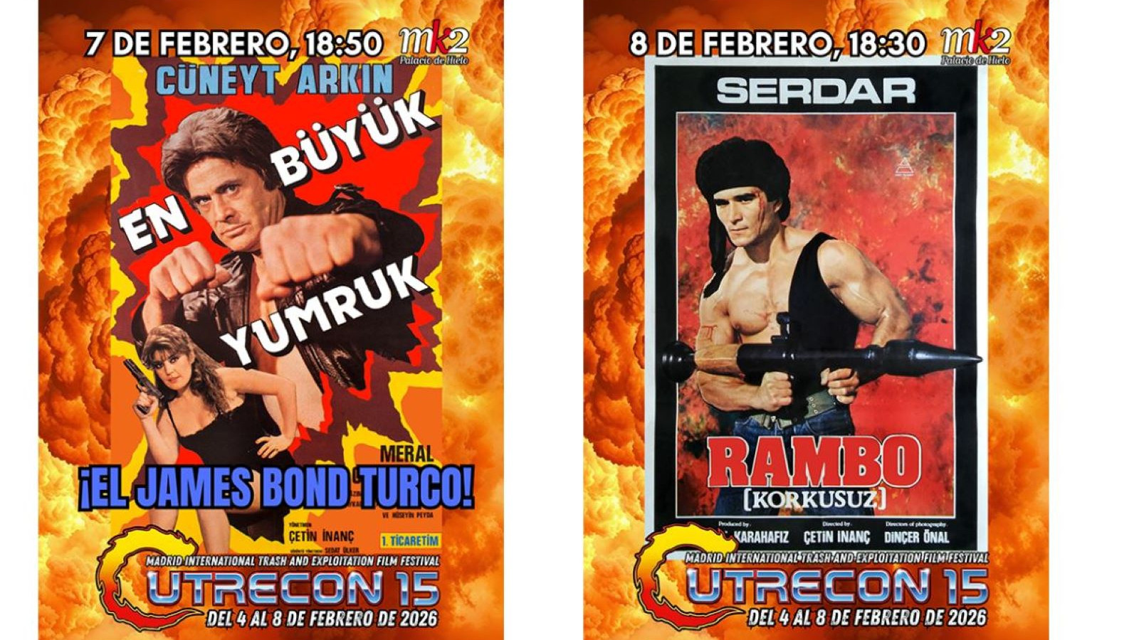 Madrid Uluslararası Kötü Film Festivali'nde Türkiye'den 2 film