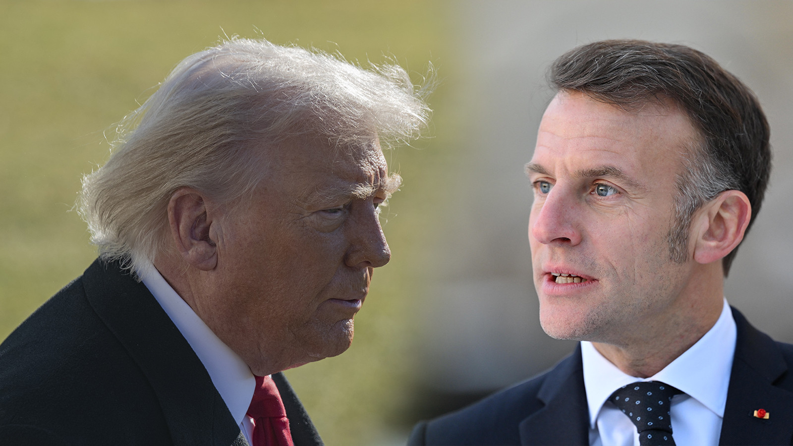 Trump'tan Macron'a tehdit! Fransa bunu konuşuyor: Mesajlarını da paylaştı