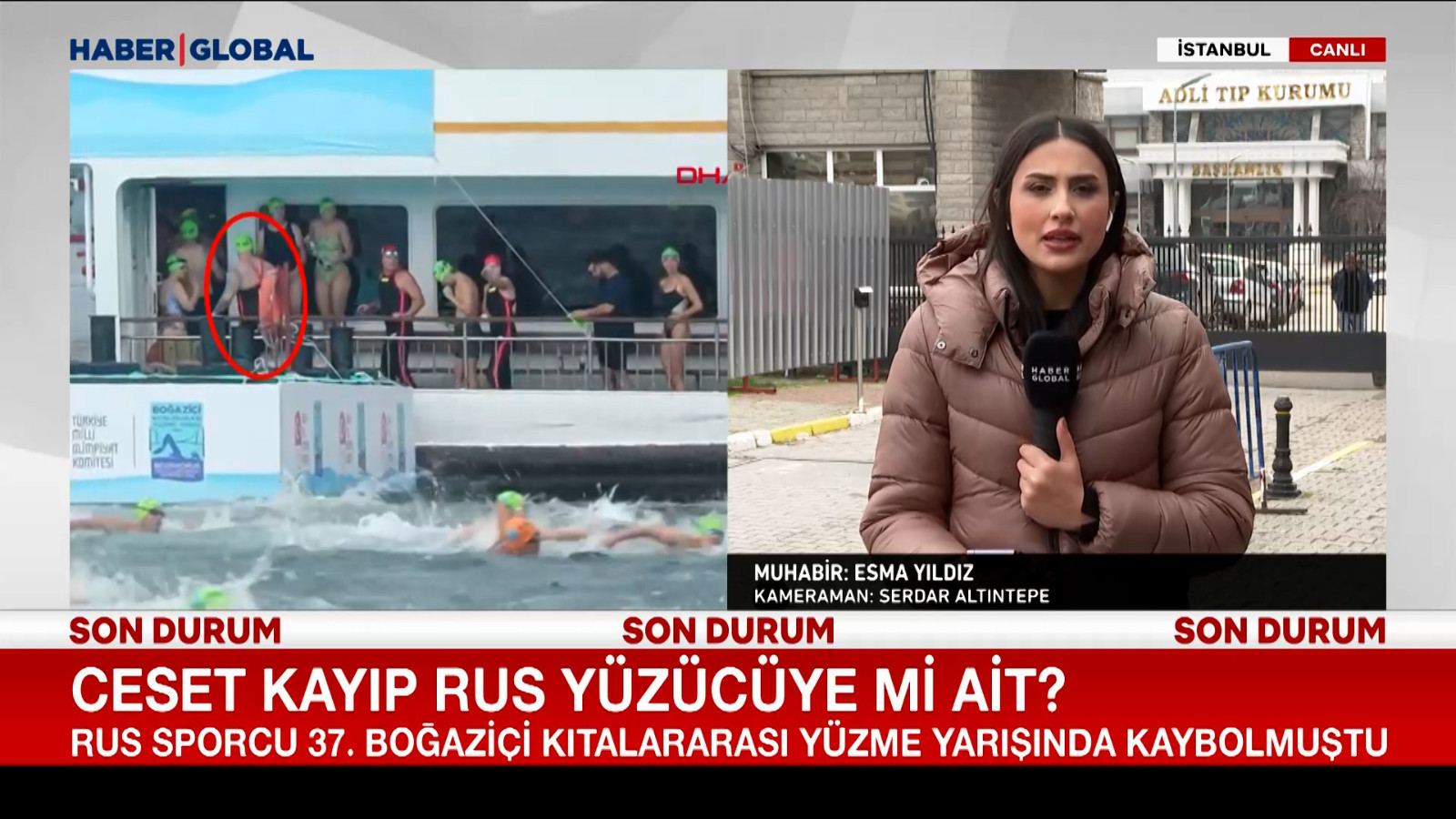 Ceset kayıp Rus yüzücüye mi ait?