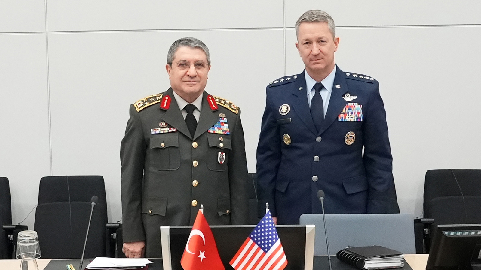 Genelkurmay Başkanı Bayraktaroğlu, Caine ile bir araya geldi