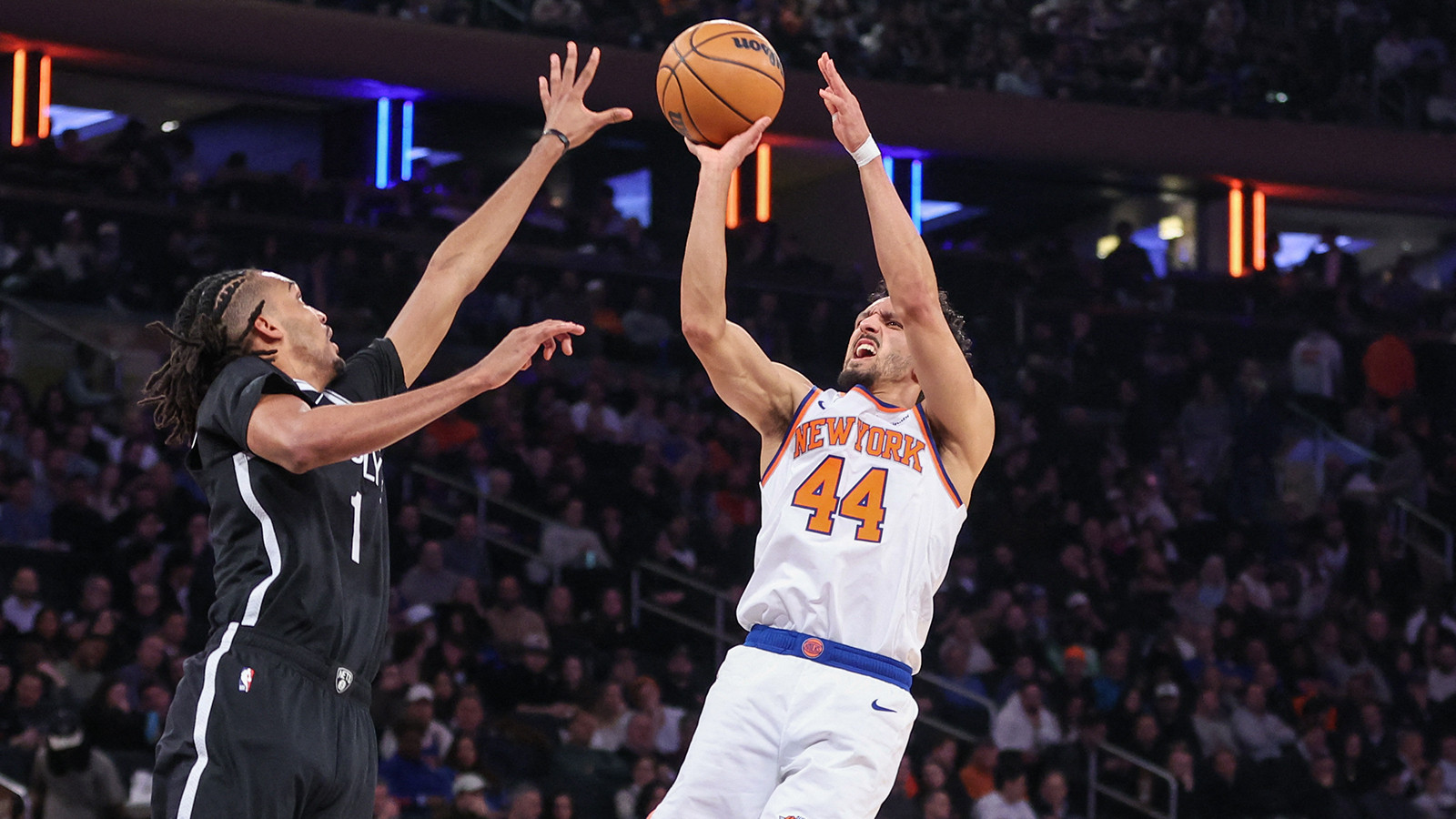 NBA tarihine geçen 54 sayılık fark: Derbide Knicks, Nets'i bozguna uğrattı