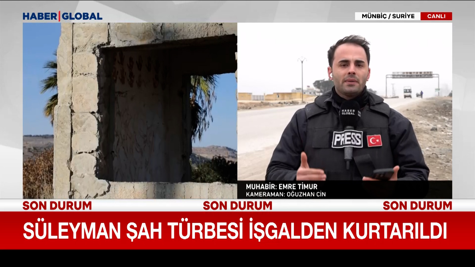 Süleymah Şah Türbesi işgalden kurtarıldı