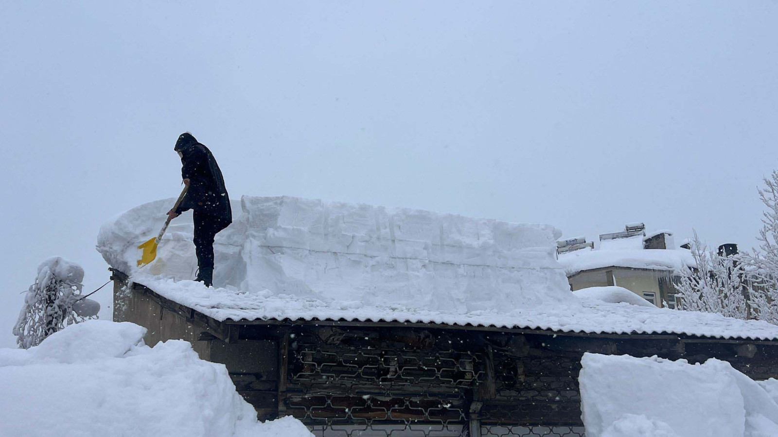 Türkiye'nin en soğuk yeri eksi 32,7 derece... Her yer buz kesti