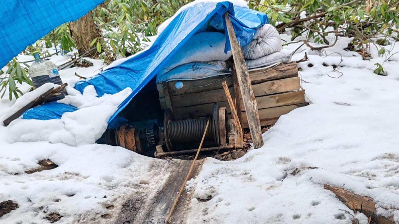 Zonguldak'ta 5 kaçak maden ocağı imha edildi
