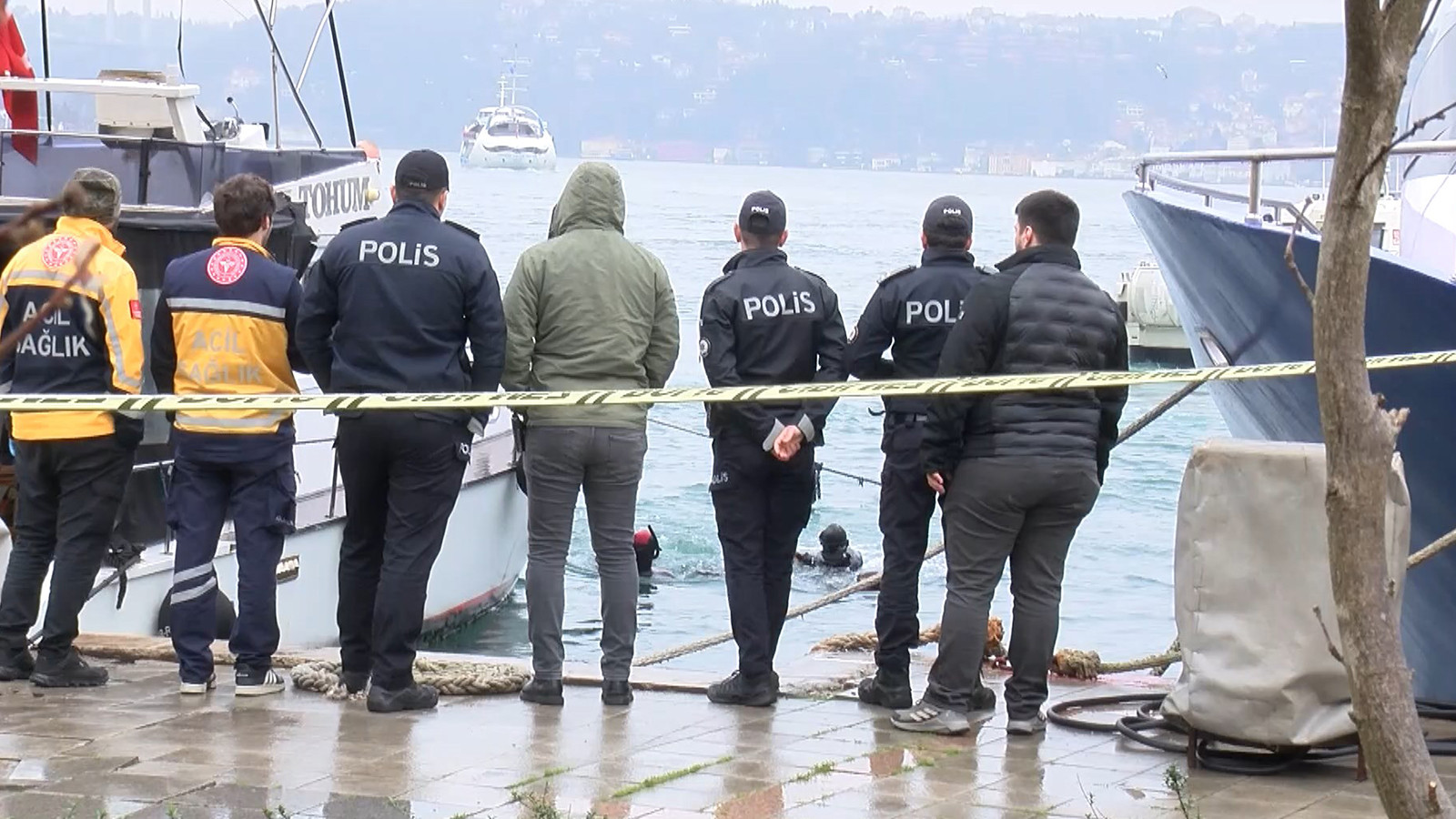 Bebek'te denizde erkek cesedi bulundu