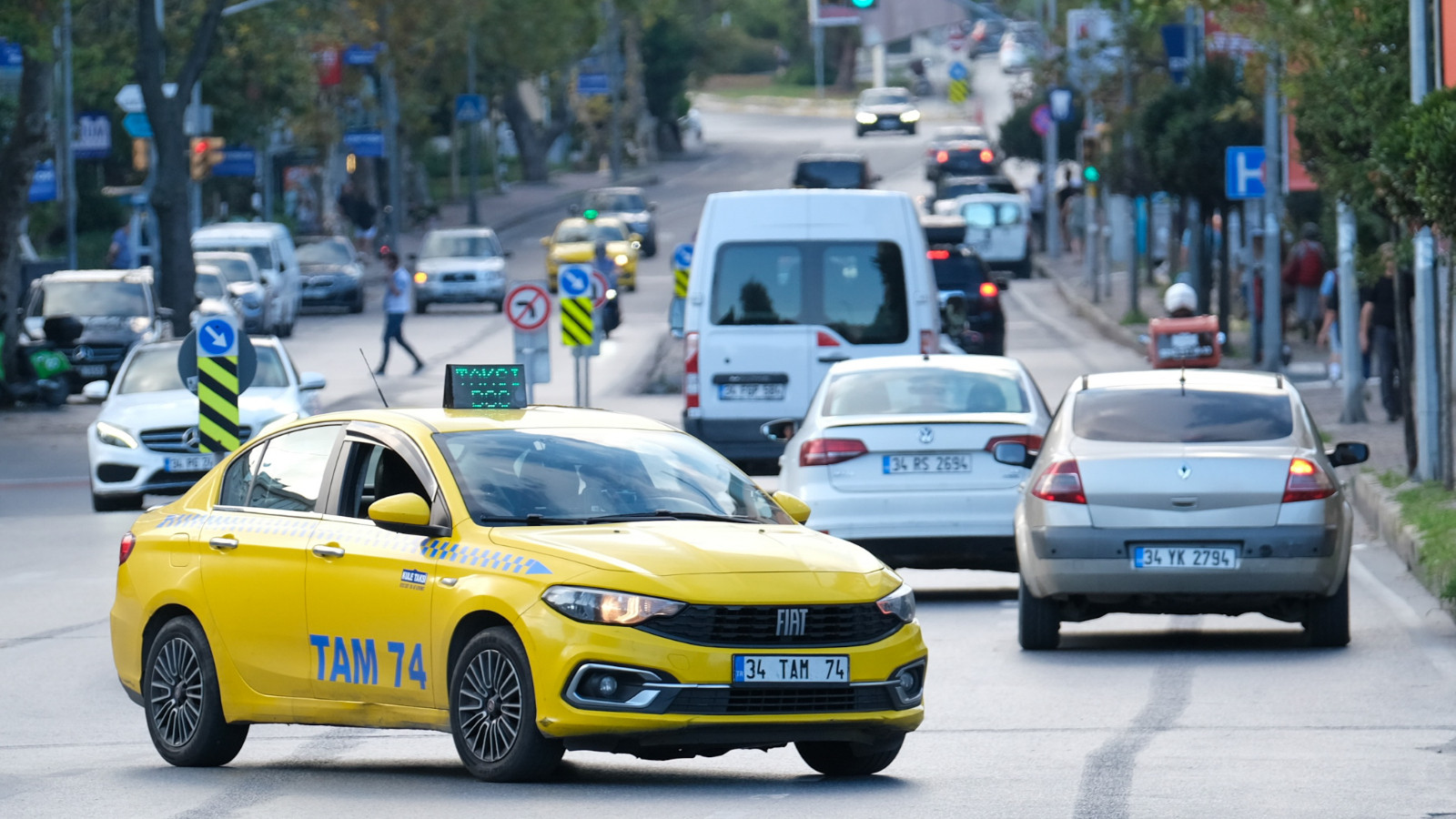 İstanbul'da trafik yoğunluğu yüzde 85'i gördü