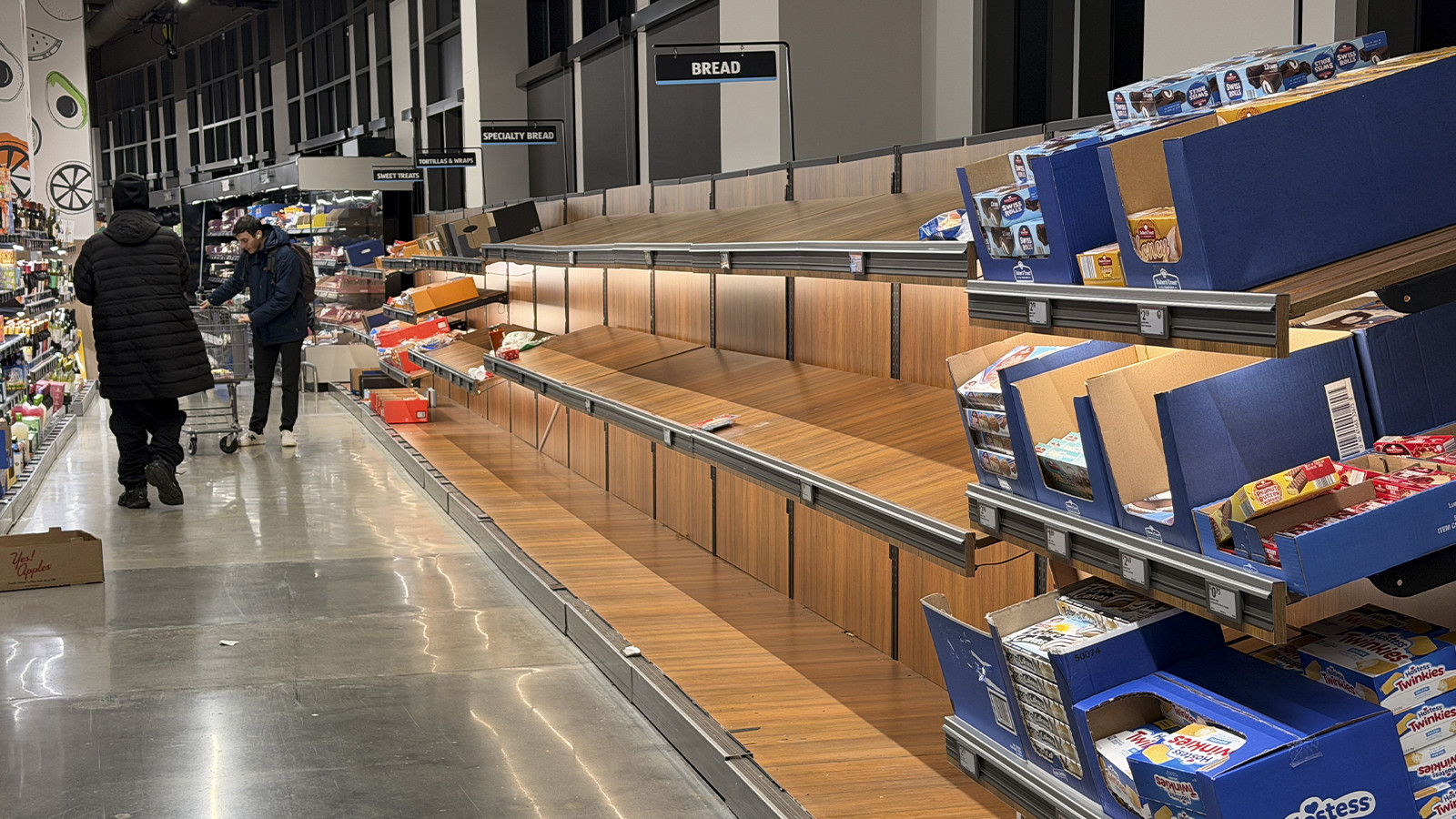 ABD genelinde alarm! Uyarılar sonrası market rafları boşaldı