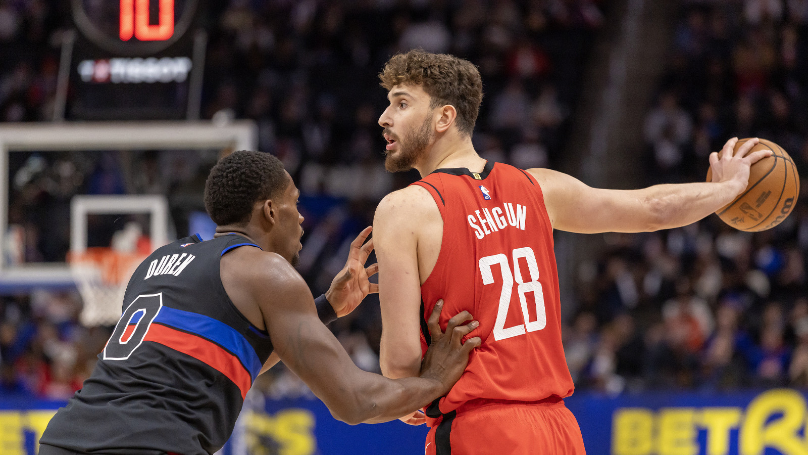 NBA'de Alperen Şengün’lü Houston, Detroit’i yendi