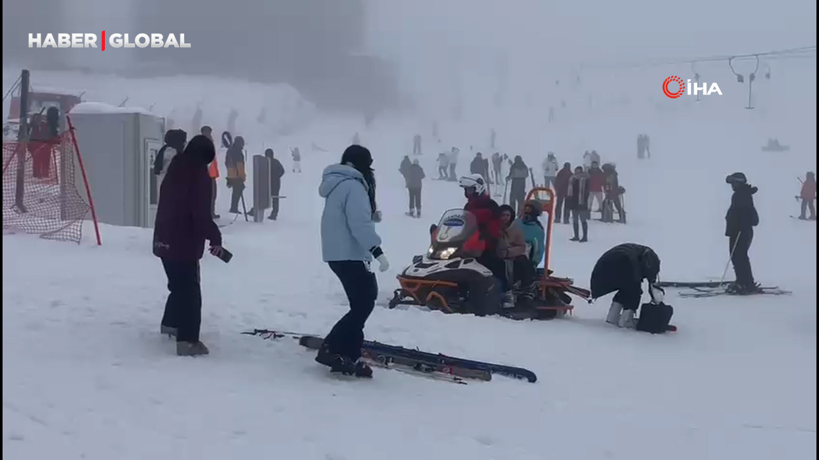 Sömestr tatilinde Uludağ’da boş pist kalmadı