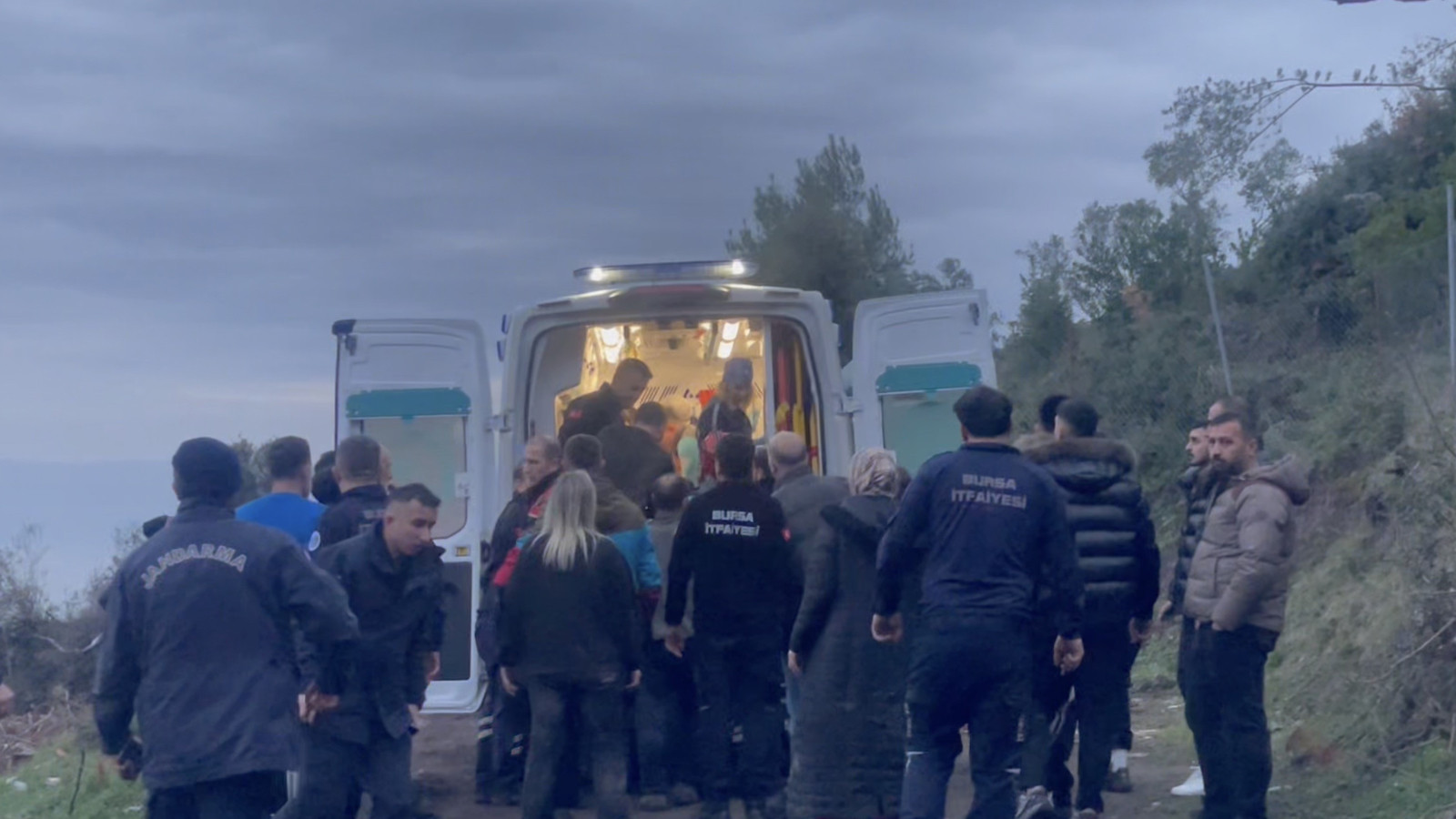 Bursa'da su kuyusunda can pazarı yaşandı