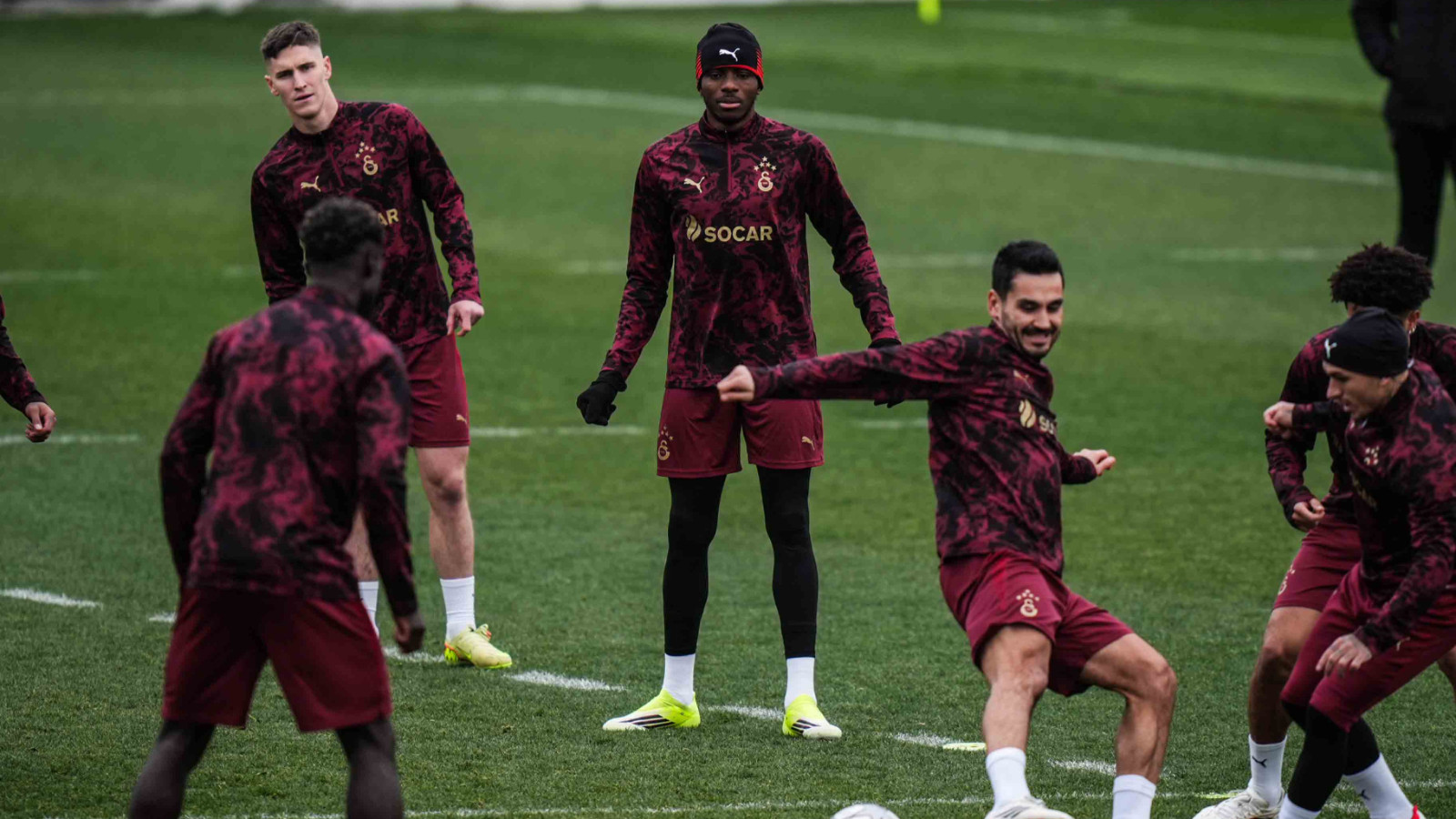 Galatasaray idmanında Lemina detayı dikkat çekti