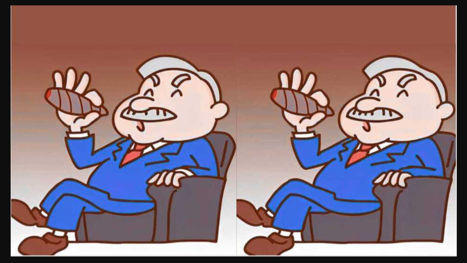 İki yaşlı adam arasındaki 3 farkı sadece gerçek dahiler buluyor