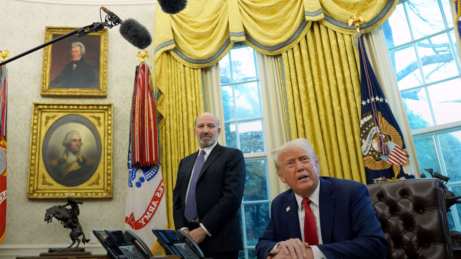 Oval Ofis’e portresi asıldı. Meksika’yı işgal eden Başkan!