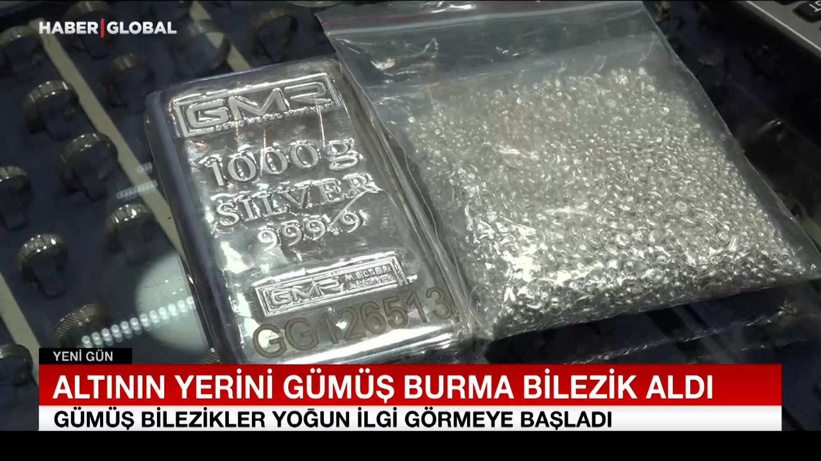 Altının yerini gümüş burma bilezik aldı