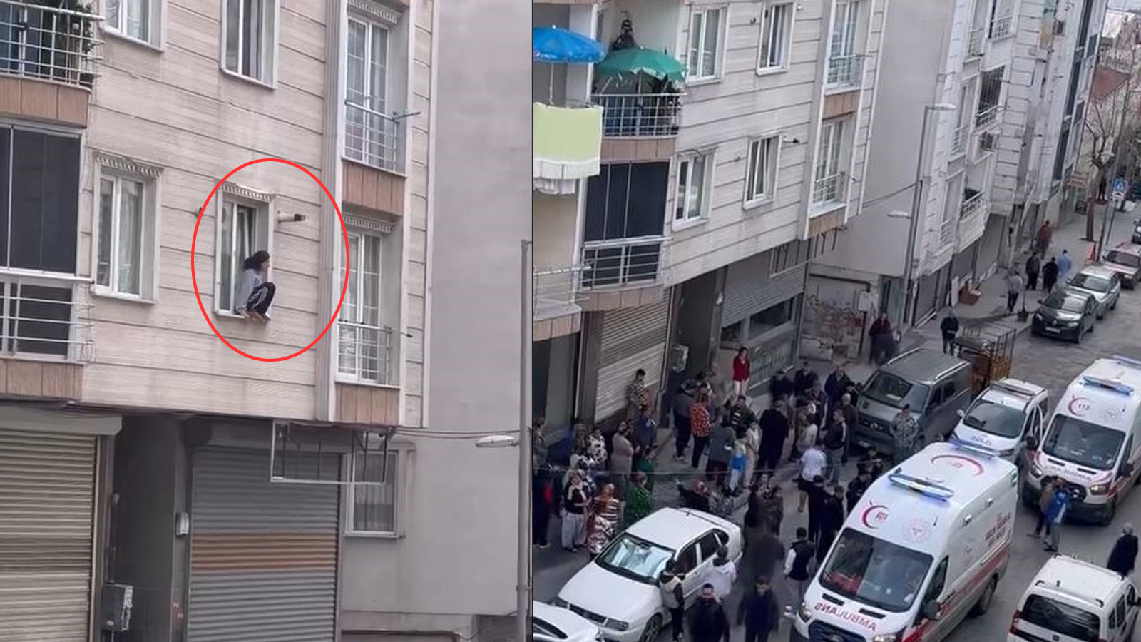 Erkek şiddeti bitmiyor: Darp edilip eve kilitlenen kadın kendini camdan attı!