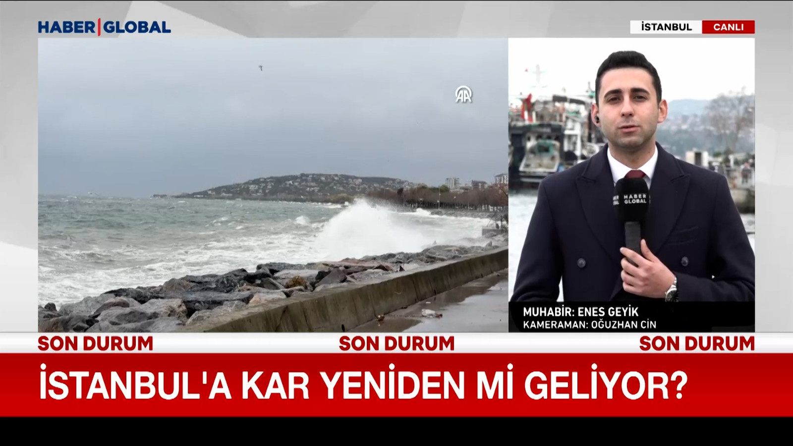 İstanbul’a kar yeniden mi geliyor?