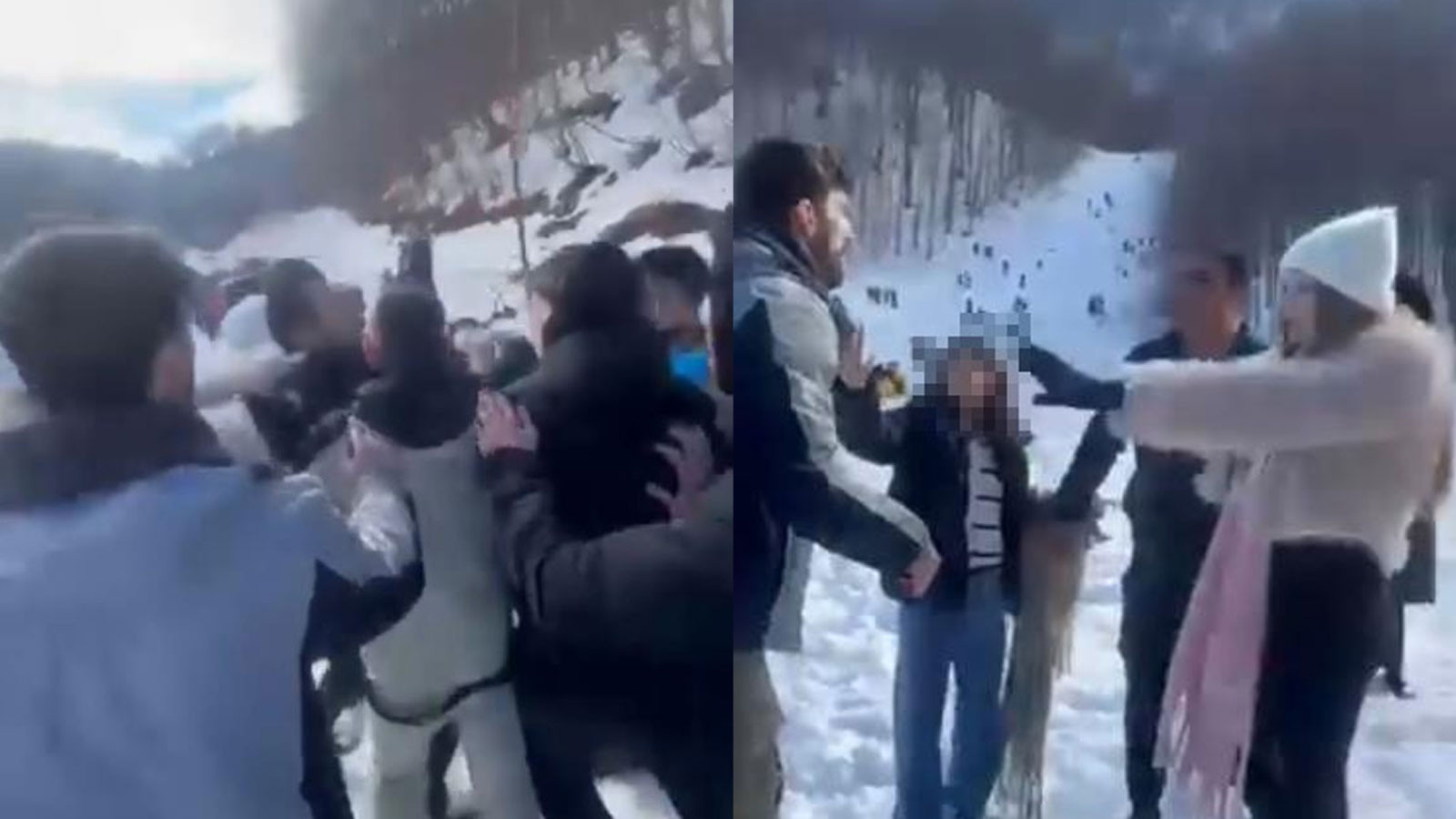 Kartepe'de bir baba, çocuklarının gözü önünde darp edildi