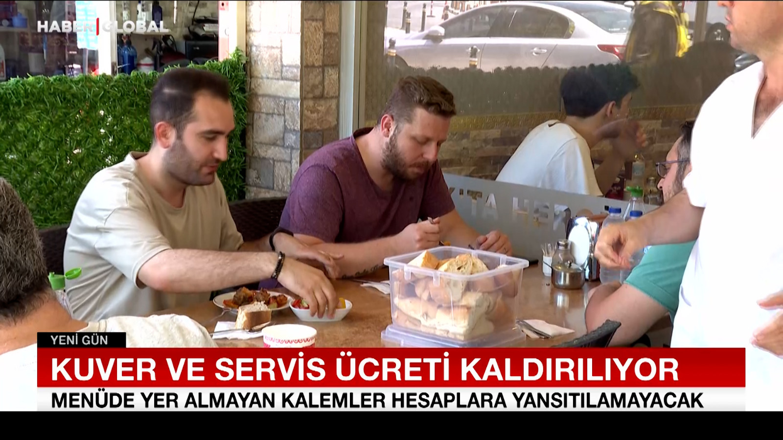 Kuver ve servis ücreti kaldırılıyor