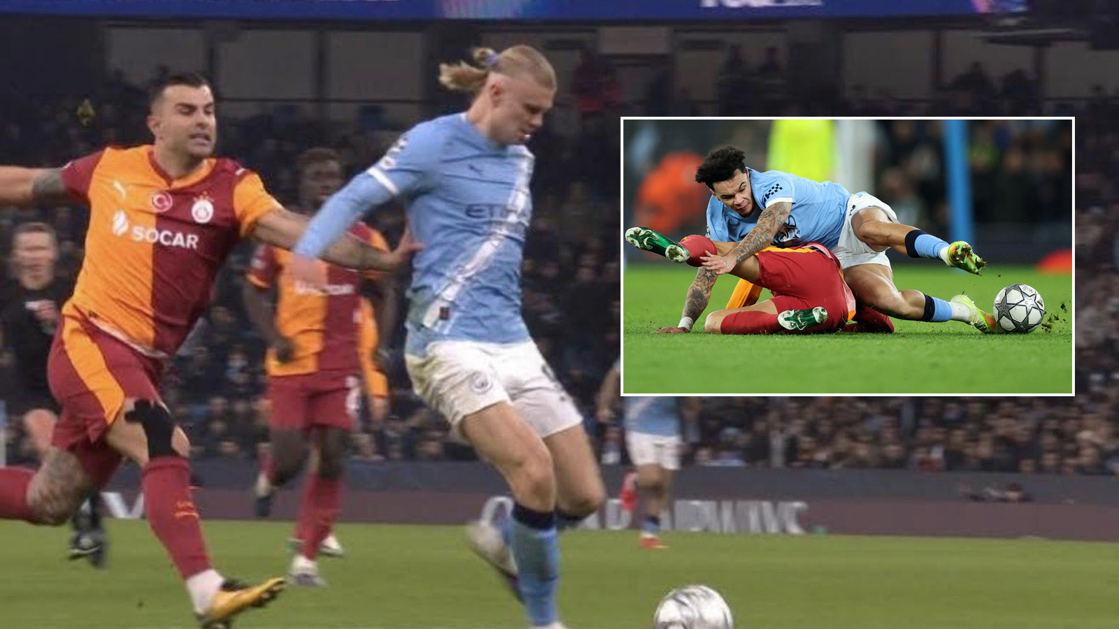 Manchester City - Galatasaray maçı gündem oldu: Gıdıklayacağına koşsana!