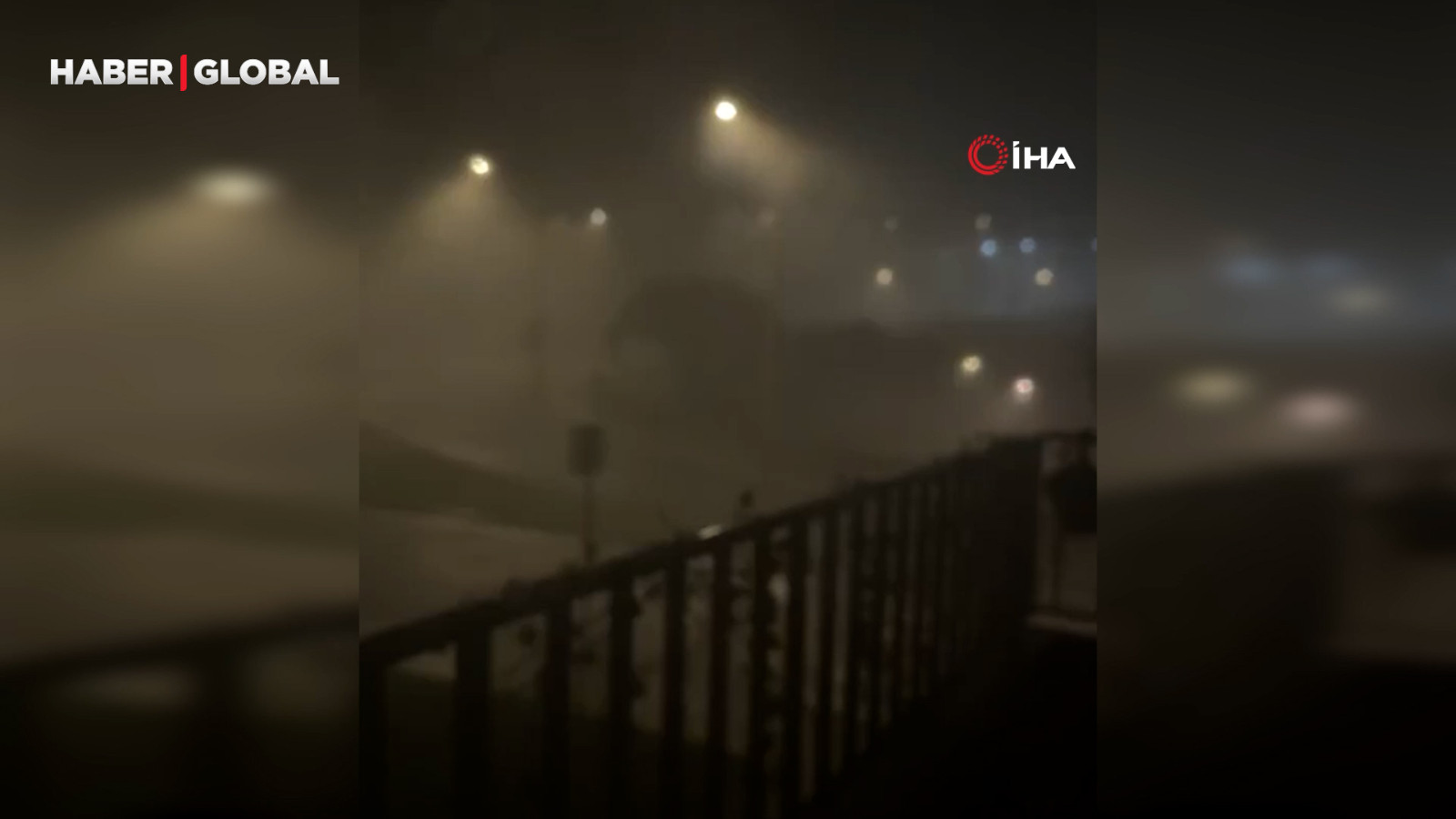 Portekiz'i vuran Kristin fırtınasından korkunç görüntüler