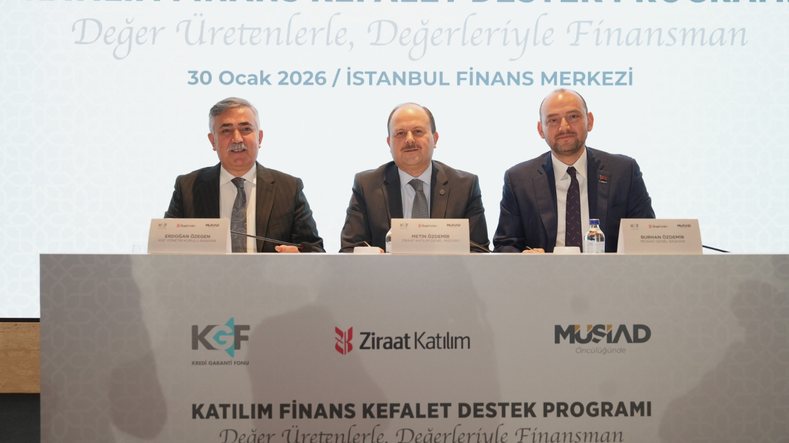 Katılım Finans Kefalet Destek Programı Kamuoyuna Tanıtıldı