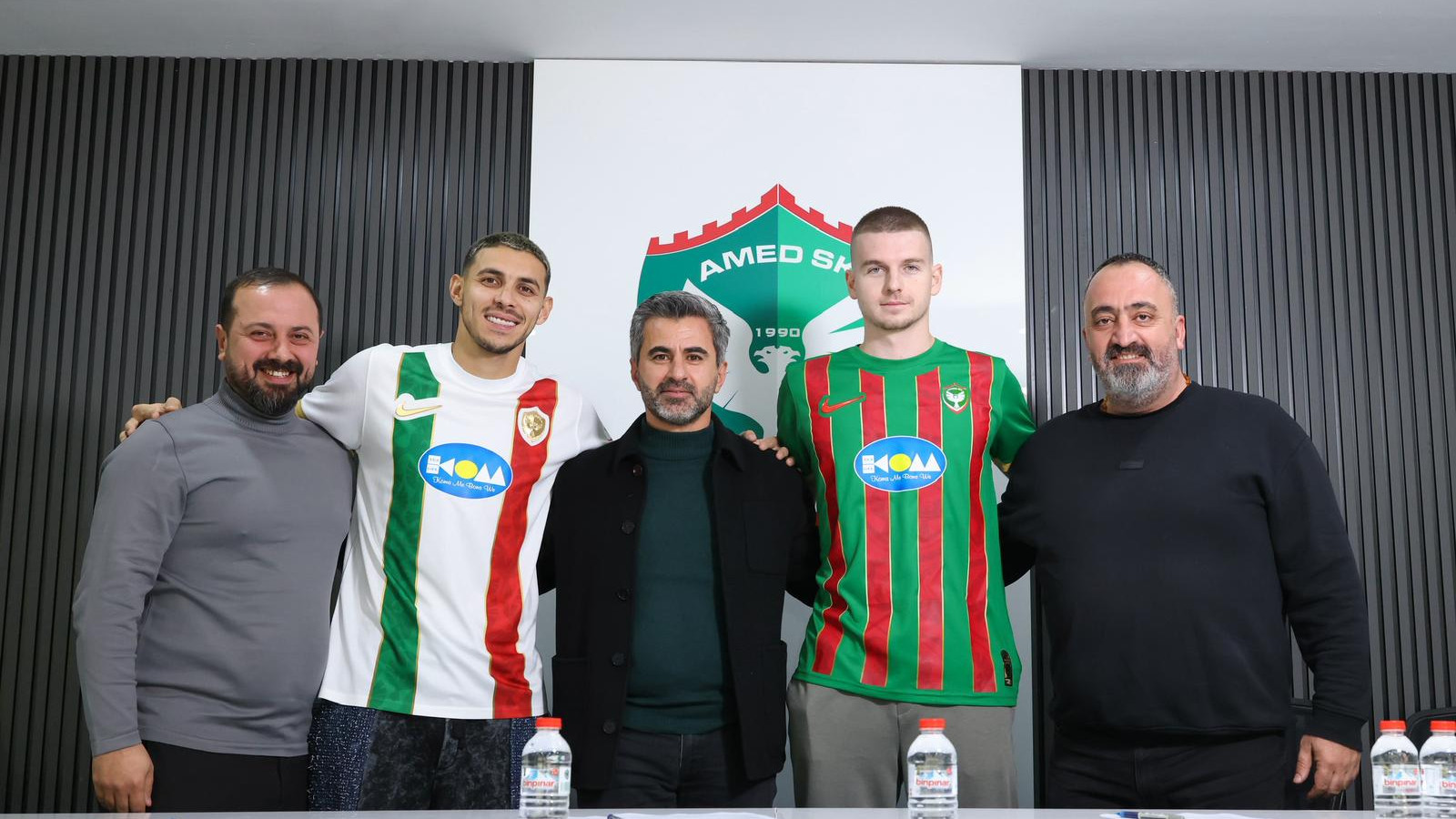Süper Lig'e çok yaklaşan Amedspor'dan iki transfer birden