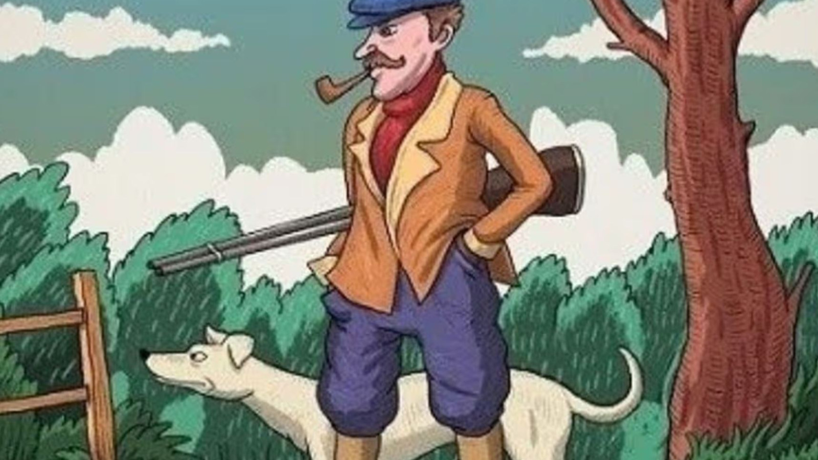 Resimde gizli tavşanı bulmak için gerçek bir dahi olmanız gerekiyor