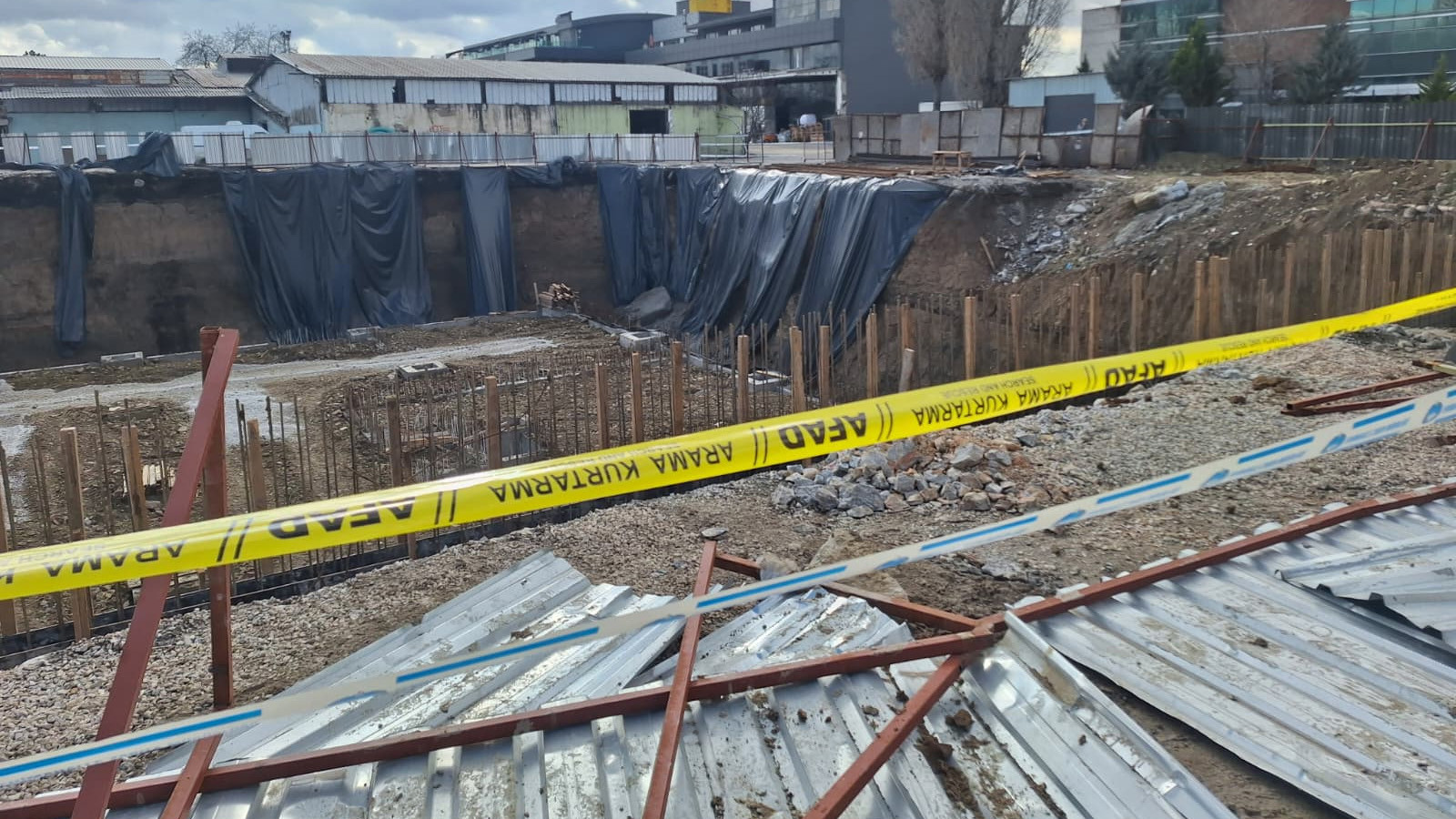 Ankara'da inşaatta göçük meydana geldi: Can kaybı var!