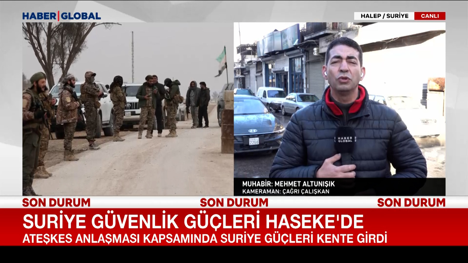 Suriye güvenlik güçleri Haseke’de