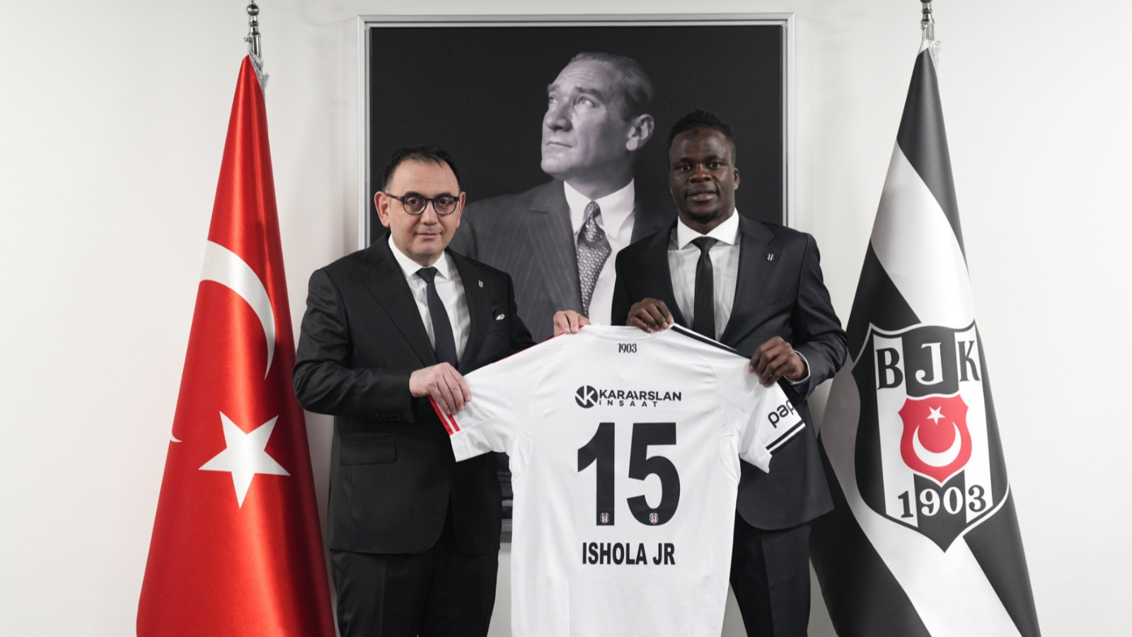 Junior Olaitan'ın forma numarası belli oldu