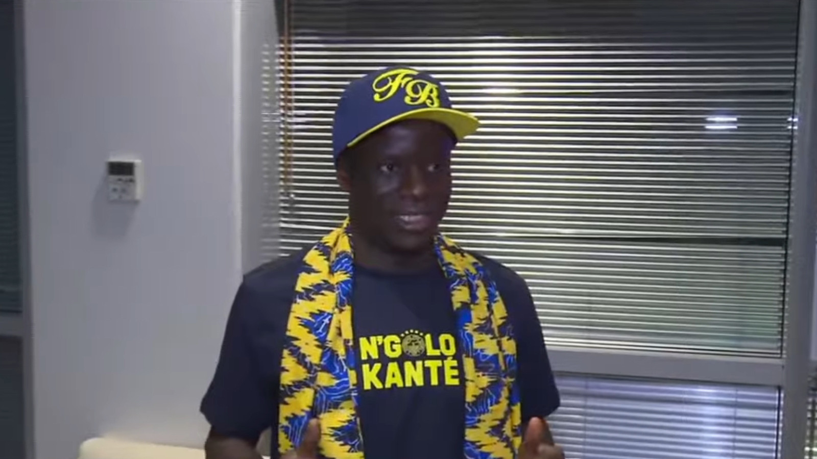 N'Golo Kante'nin İstanbul'a geliş görüntüleri