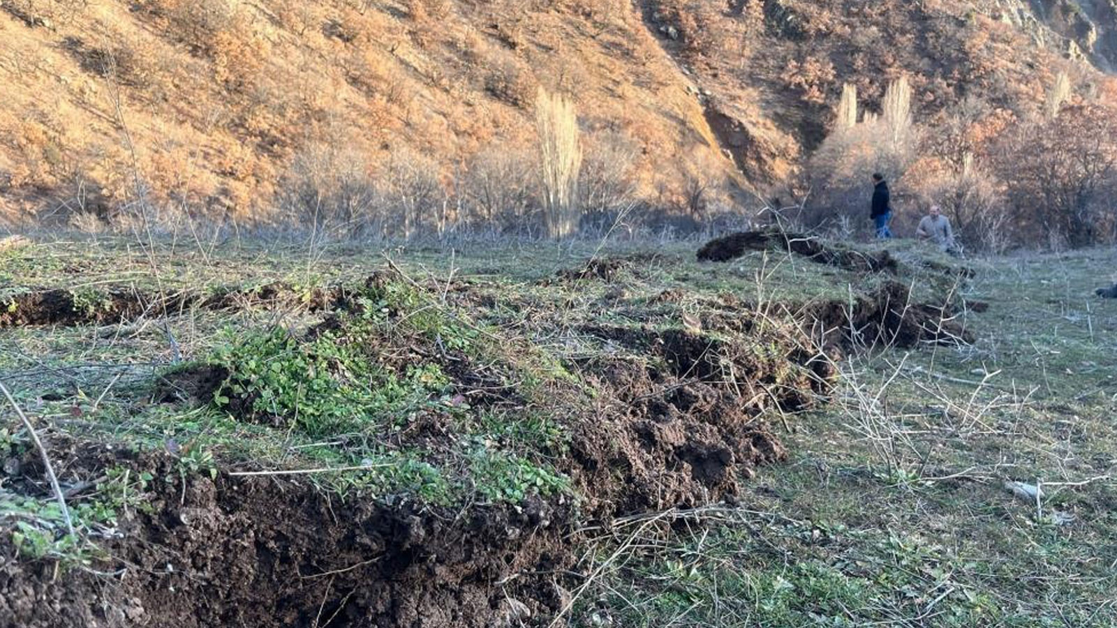 Sivas’ta heyelan paniği