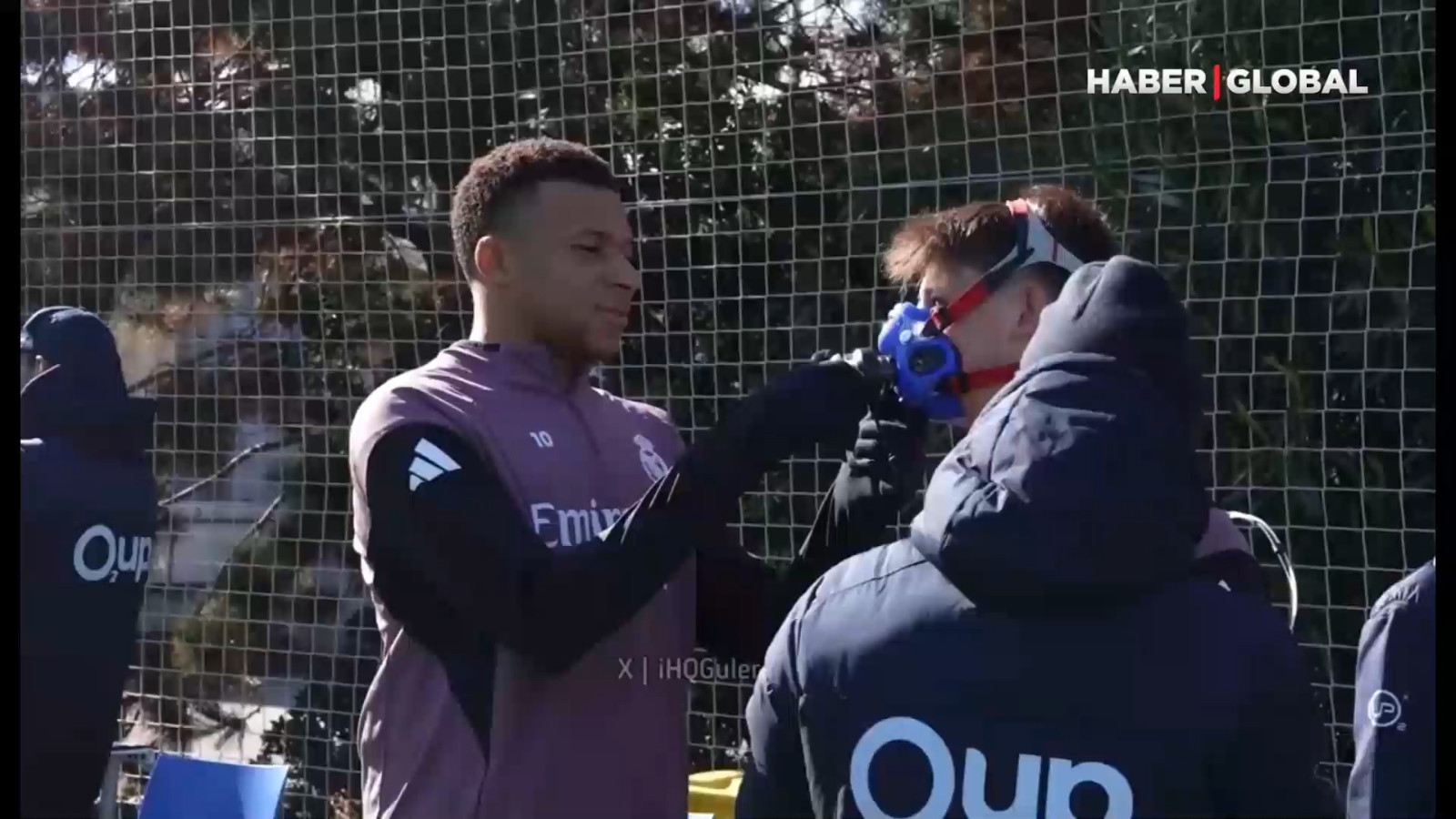 Arda Güler'in maskesini Mbappe taktı