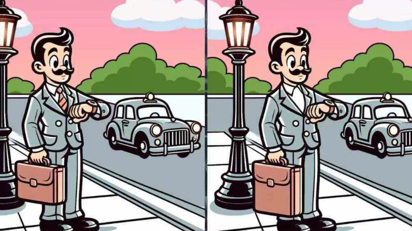 İki beyefendi arasındaki 3 farkı sadece yüksek IQ'su olanlar buldu